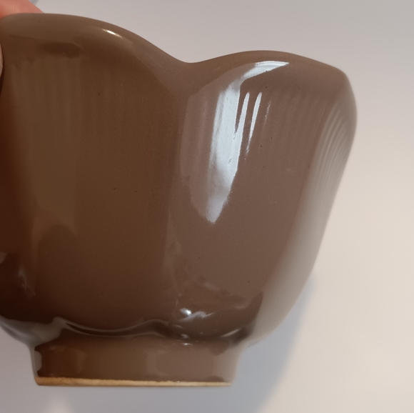 🆕Pier 1 | Set of 2 Taupe Lotus Flower Serving Dish Bowls - Picture 13 of 16